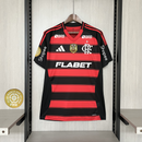 Flamengo Home 25/26 (Patrocínios e patchs) - Torcedor Masculina