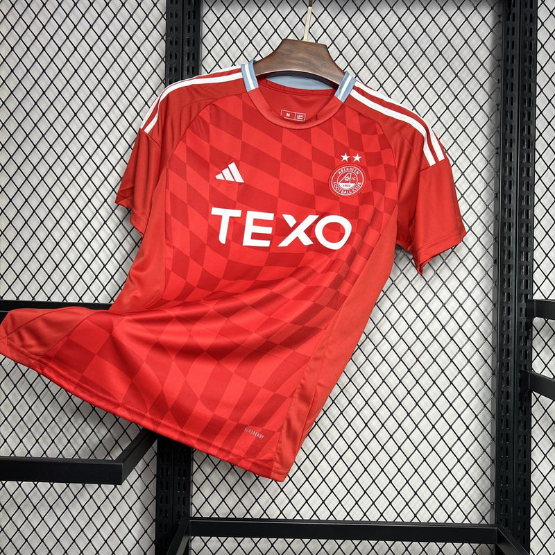 Camisa Aberdeen Home 24/25 - Adidas Torcedor Masculina