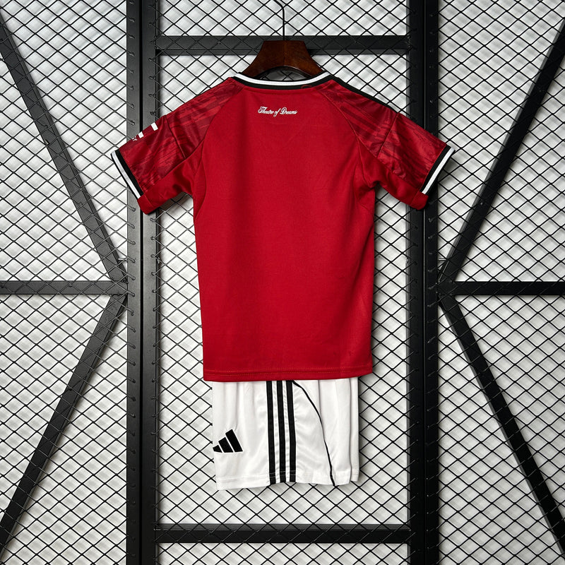 Kit Infantil Manchester United 2025/2026 - Lançamento