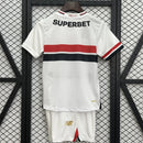 Kit Infantil São Paulo Home 2025/26 - Lançamento