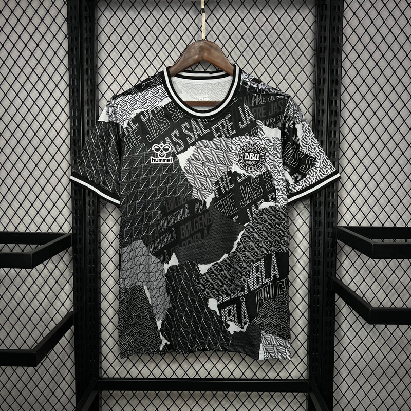 Camisa Dinamarca Pré-Jogo 24/25 - Versão Torcedor