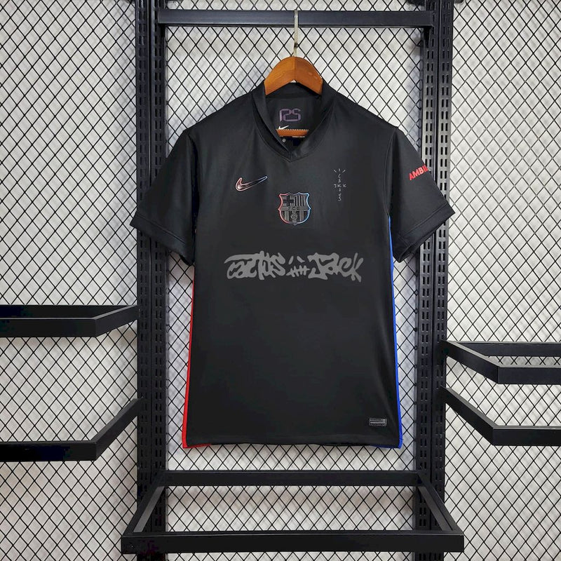 Camisa Barcelona Away 24/25 ( Travis Scott ) - LANÇAMENTO