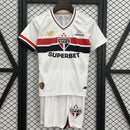 Kit Infantil São Paulo Home 2025/26 - Lançamento