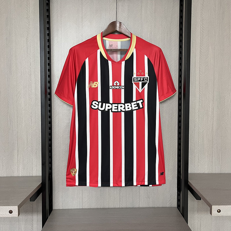 Camisa São Paulo Reserva 25/26 - Torcedor Masculina - Lançamento