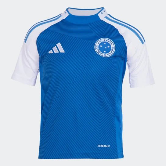 Camisa Cruzeiro Home 25/26  Lisa - Torcedor Masculina