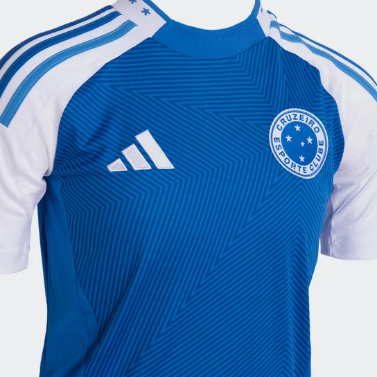 Camisa Cruzeiro Home 25/26  Lisa - Torcedor Masculina