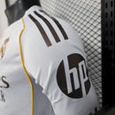 Camisa Real Madrid 25/26 - Versão Jogador Manga Comprida