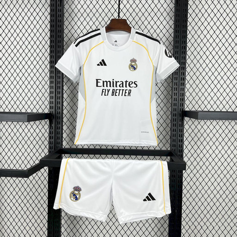 Kit Infantil Real Madrid Home 25/26