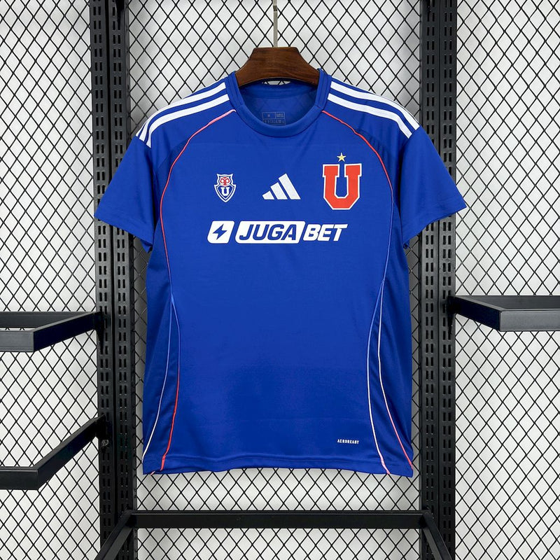Camisa Universidad De Chile Home 25/26 - Torcedor Masculina